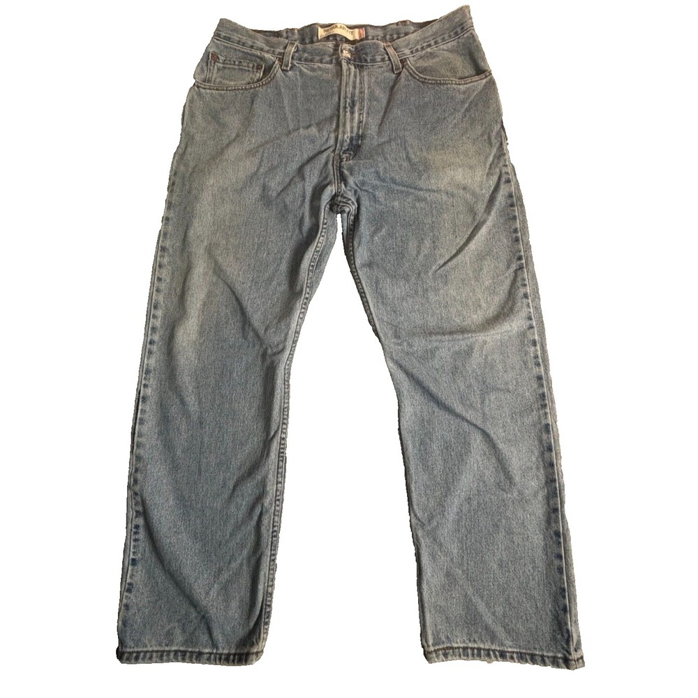 vtg Levi's 505 Jeans Men 38X30 Blue 5-Pockets Medium Wash Zip Fly Straight Leg